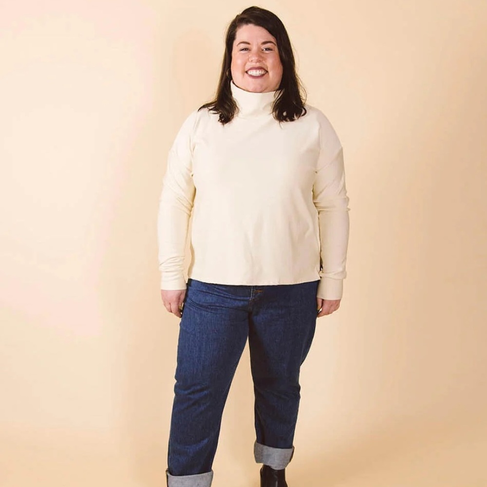 Nettle's Tale BREM sweater in CREAM